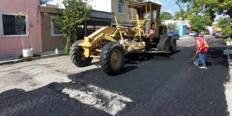 Mejora Municipio más de 17 mil m2 de calles