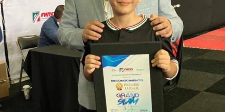 Tamaulipecos Fernanda Sierra y José María Núñez triunfan en el Grand Slam de Taekwondo