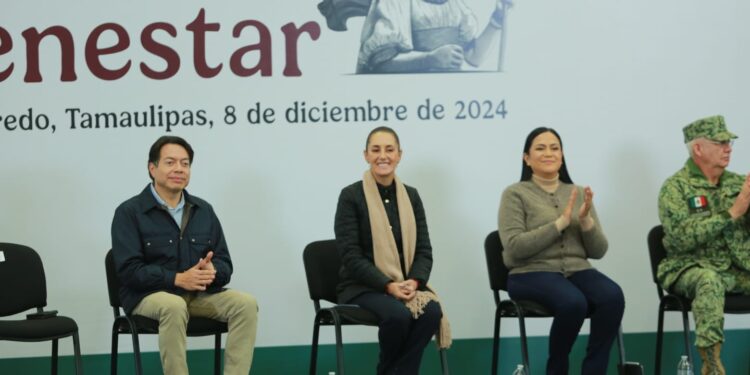 Presidenta Claudia Sheinbaum refrenda apoyo a Tamaulipas