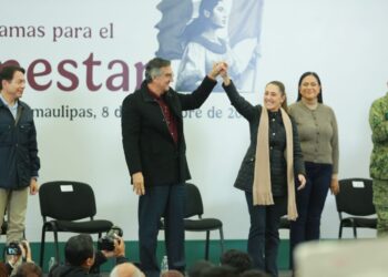 Presidenta Claudia Sheinbaum refrenda apoyo a Tamaulipas
