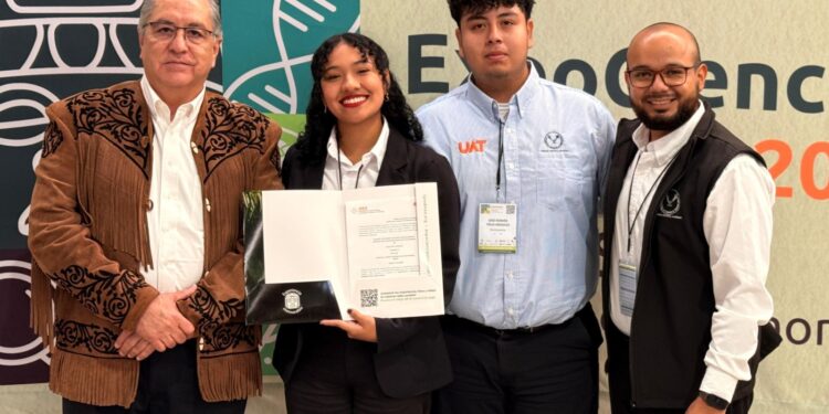 Ganan estudiantes tamaulipecos su pase a certámenes internacionales de ciencia en el 2025