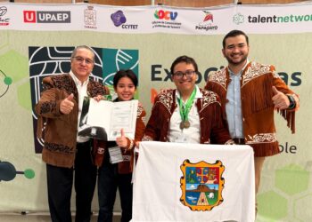 Ganan estudiantes tamaulipecos su pase a certámenes internacionales de ciencia en el 2025
