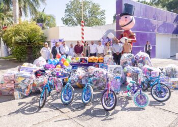 Colecta DIF Tamaulipas más de 14 mil juguetes a través del DIFtón 2024