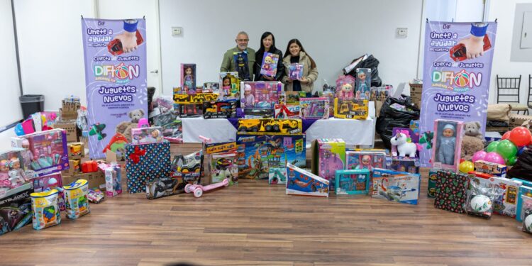 Colecta DIF Tamaulipas más de 14 mil juguetes a través del DIFtón 2024