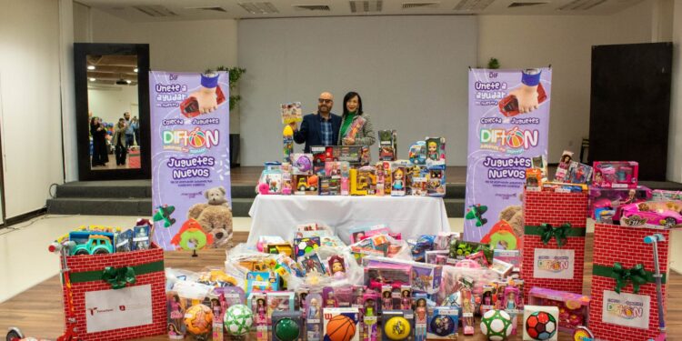 Colecta DIF Tamaulipas más de 14 mil juguetes a través del DIFtón 2024