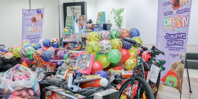 Colecta DIF Tamaulipas más de 14 mil juguetes a través del DIFtón 2024