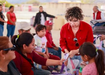 Lleva SEBIEN apoyos a Bustamante