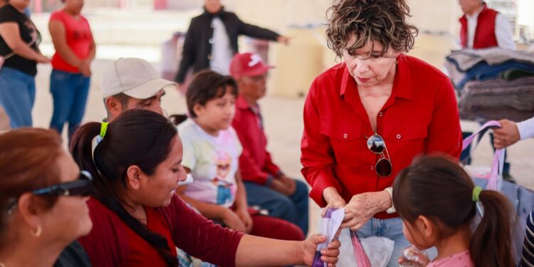 Lleva SEBIEN apoyos a Bustamante