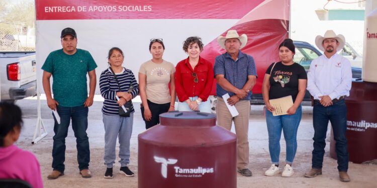 Lleva SEBIEN apoyos a Bustamante