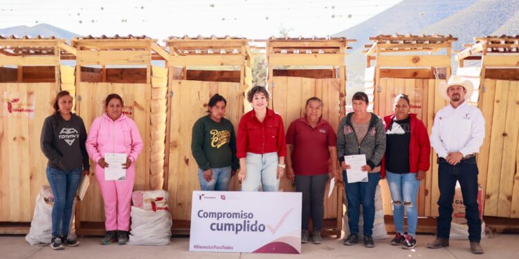 Lleva SEBIEN apoyos a Bustamante