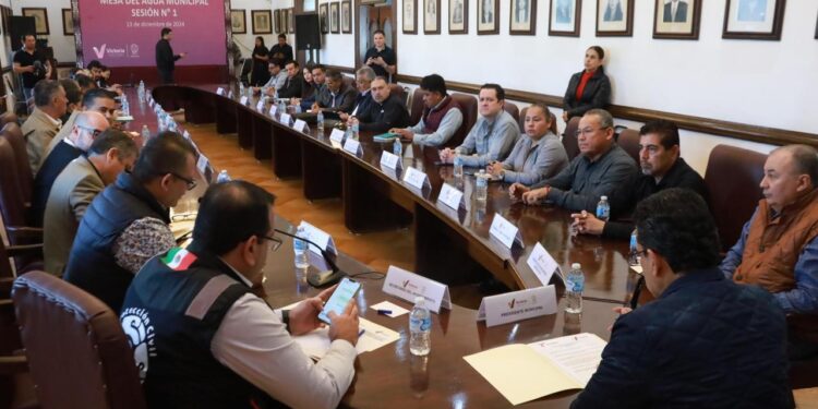 Acuerdan acciones para el ahorro, cuidado y calidad del agua en Victoria