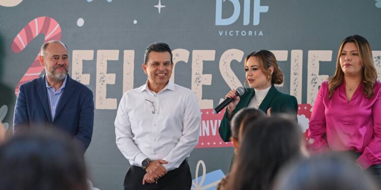 Celebra DIF Victoria fiestas decembrinas