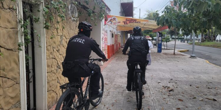 Mantiene Grupo Delfines de la Guardia Estatal proximidad en áreas naturales y comerciales