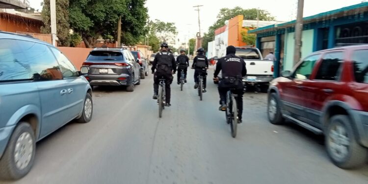 Mantiene Grupo Delfines de la Guardia Estatal proximidad en áreas naturales y comerciales