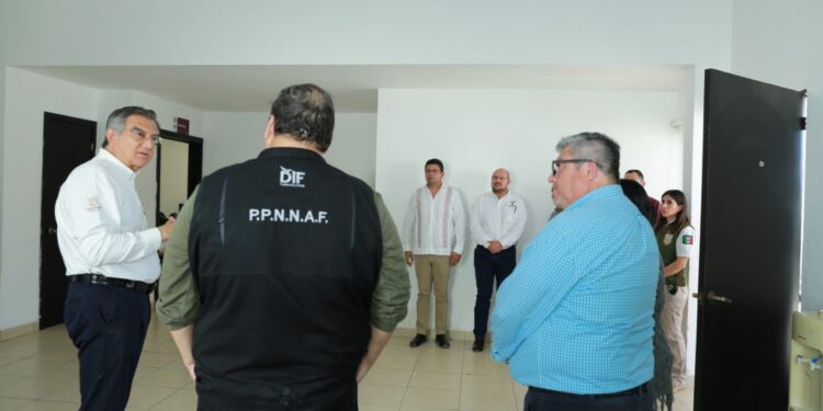 Supervisan Américo y María, sitio adecuado para albergar migrantes deportados