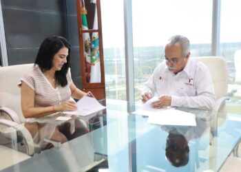 Firma Desarrollo Rural convenio del programa Nutrimar-Común con el municipio de Tampico