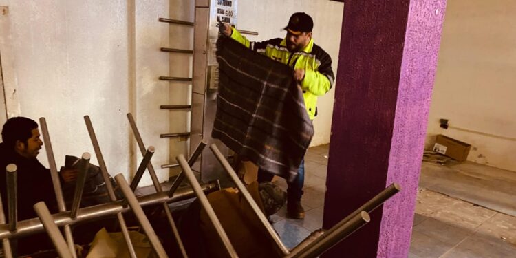 Atiende Protección Civil Tamaulipas a personas vulnerables ante bajas temperaturas