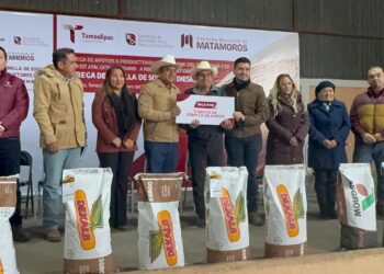 Impulsa gobierno el campo tamaulipeco con la entrega de semilla y diésel