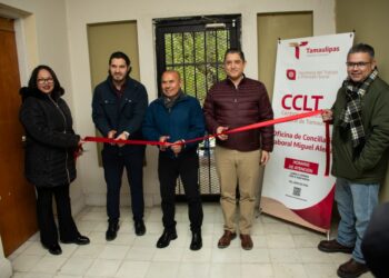 Inauguran Oficina Regional del Centro de Conciliación Laboral de Tamaulipas en Miguel Alemán