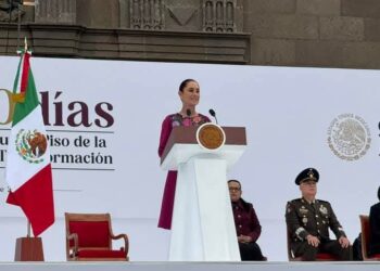 “ESTOY DEDICADA EN CUERPO Y ALMA AL BIEN DE NUESTRO PUEBLO Y DE NUESTRA NACIÓN”: PRESIDENTA CLAUDIA SHEINBAUM RINDE INFORME AL PUEBLO DE MÉXICO POR LOS 100 DÍAS DEL SEGUNDO PISO DE LA CUARTA TRANSFORMACIÓN