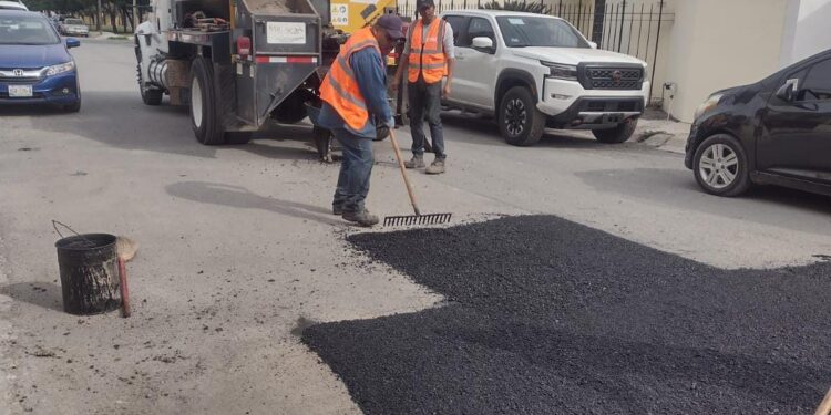 Mejora Municipio calles en 7 colonias de Victoria