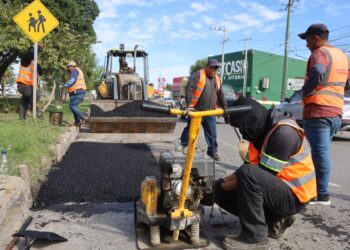 Invierten en Victoria 7 mdp en programa de bacheo