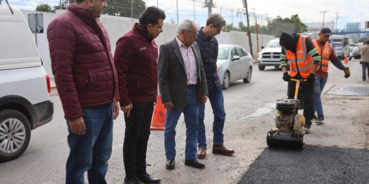 Invierten en Victoria 7 mdp en programa de bacheo