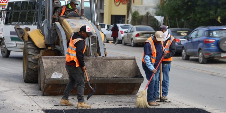 Invierten en Victoria 7 mdp en programa de bacheo