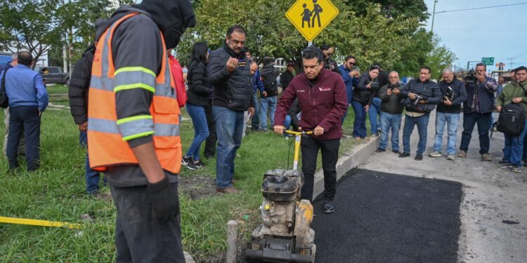 Invierten en Victoria 7 mdp en programa de bacheo
