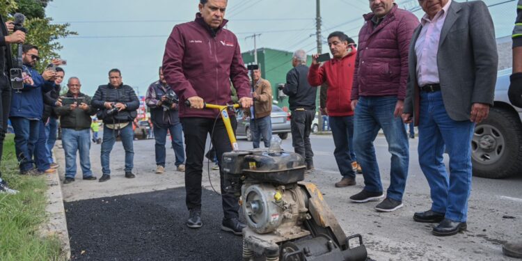 Invierten en Victoria 7 mdp en programa de bacheo