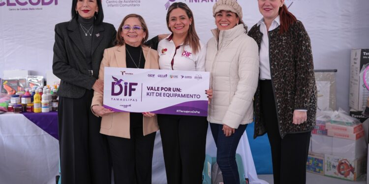 Entrega DIF Tamaulipas más de 9 mil apoyos para fortalecer la atención en los DIF municipales