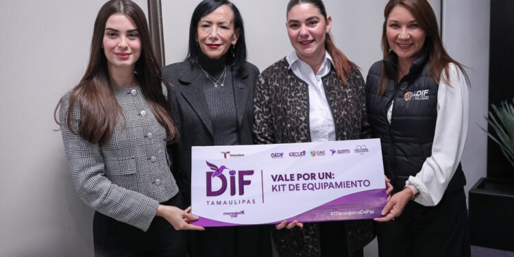 Entrega DIF Tamaulipas más de 9 mil apoyos para fortalecer la atención en los DIF municipales