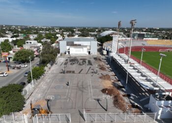 Con obra pública, se transforma la Unidad Deportiva “Adolfo Ruiz Cortines” de Ciudad Victoria