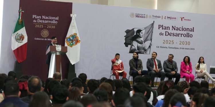 Realizan en Tamaulipas Foro de las Juventudes para elaborar el PND 2025-2030