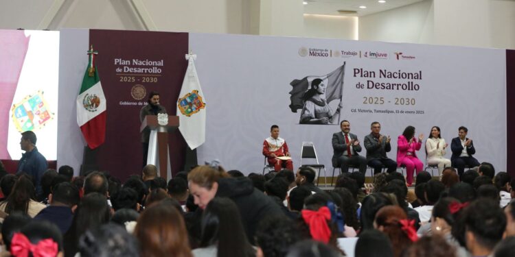 Realizan en Tamaulipas Foro de las Juventudes para elaborar el PND 2025-2030