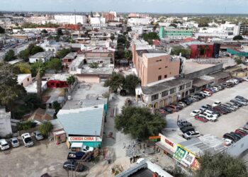 Gobierno del Estado da nueva imagen a calles del centro de Reynosa