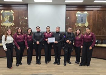 Participa Guardia Estatal de Género en capacitación de protocolo de prevención de violencia en Matamoros