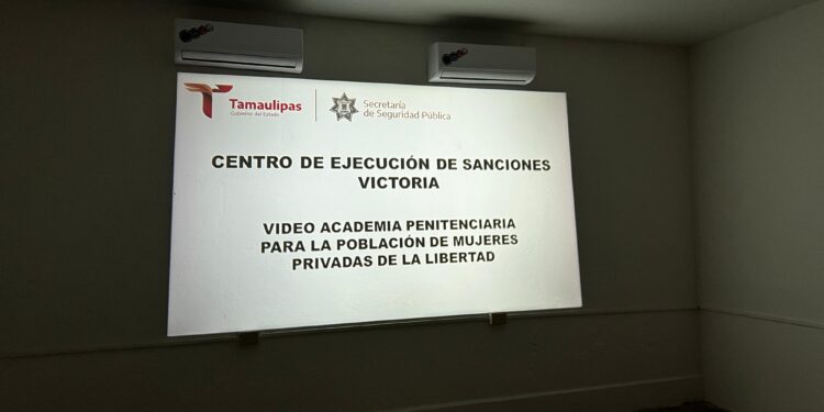 Llega Programa «Video Academia Penitenciaria» a CEDES de Tamaulipas