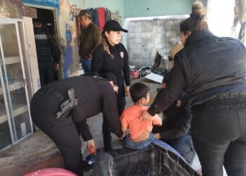 Guardia Estatal de Género atiende reporte de violencia contra menor