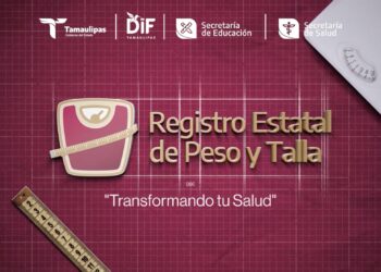 Realizará Tamaulipas Registro Estatal de Peso y Talla para estudiantes de educación básica