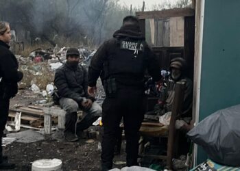 Despliega SSPT estado de fuerza de la Guardia Estatal en apoyo a la población por frente frío