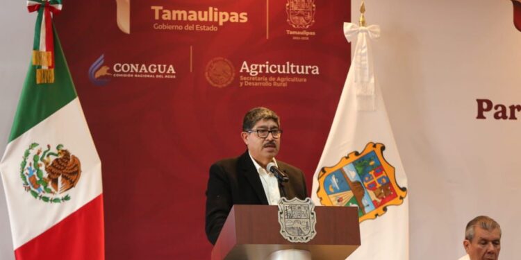 Firman trascendental acuerdo en Tamaulipas; tecnificarán Distrito de Riego 026 con inversión de 4,100 MDP