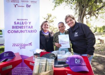 Continúa DIF Tamaulipas con la entrega de estufas ecológicas en comunidades rurales