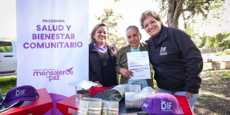 Continúa DIF Tamaulipas con la entrega de estufas ecológicas en comunidades rurales
