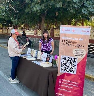 Promueve El Colegio de Tamaulipas el acceso al conocimiento mediante la donación de libros