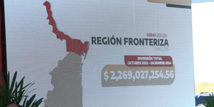 Gobierno de Américo ha destinado 429 MDP en obras para Nuevo Laredo