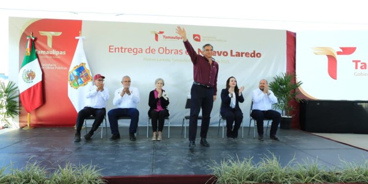 Gobierno de Américo ha destinado 429 MDP en obras para Nuevo Laredo
