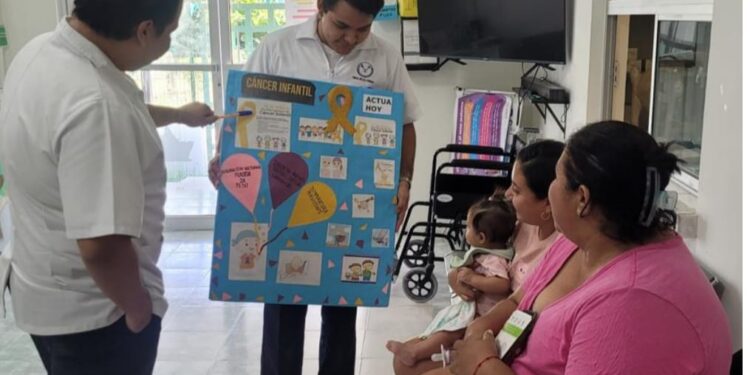 Refuerza SST acciones preventivas en el Mes de Concientización del Cáncer Infantil