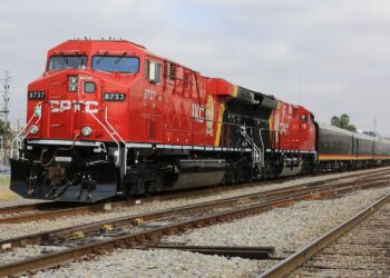 Inauguran Américo, SICT y CPKC, puente ferroviario que duplicará intercambio comercial