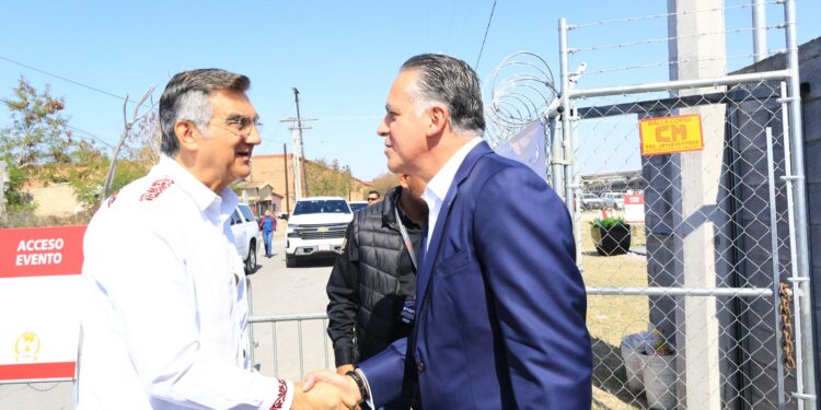 Inauguran Américo, SICT y CPKC, puente ferroviario que duplicará intercambio comercial